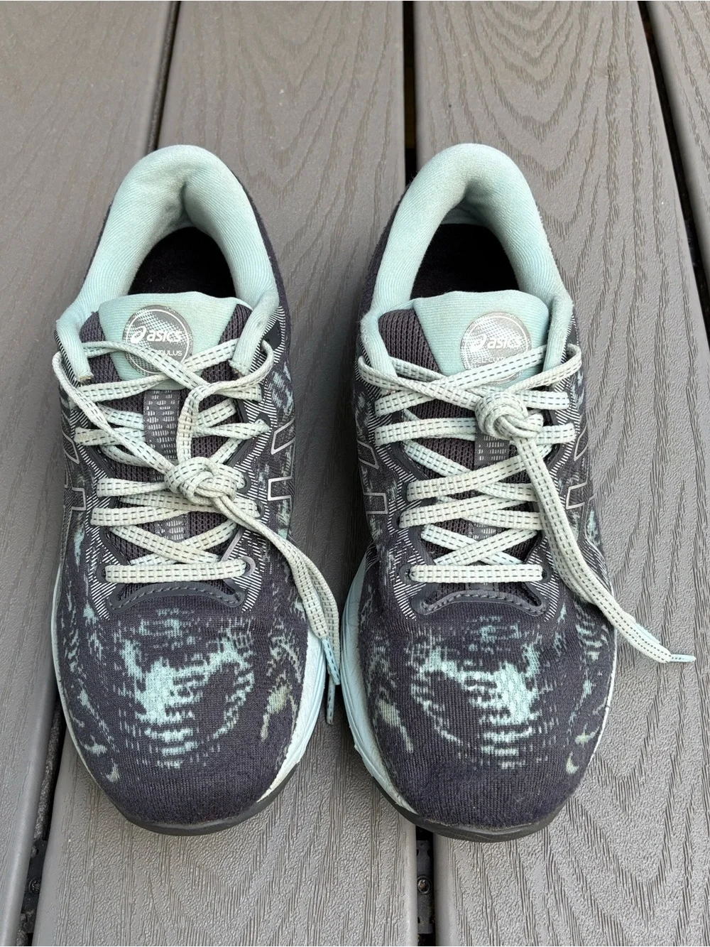 ASICS Women's GEL Cumulus 23 Running Sneakers Mint Gray Size 8